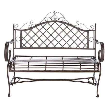 Safavieh Abner Bench, Rustic Brown PAT5017B